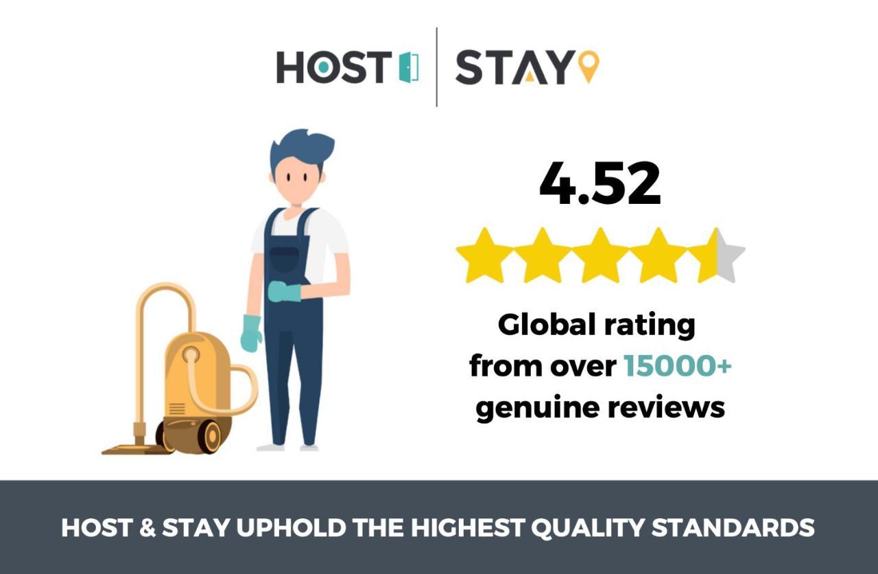 Host & Stay - South Cliff Apartment スカーバラ エクステリア 写真